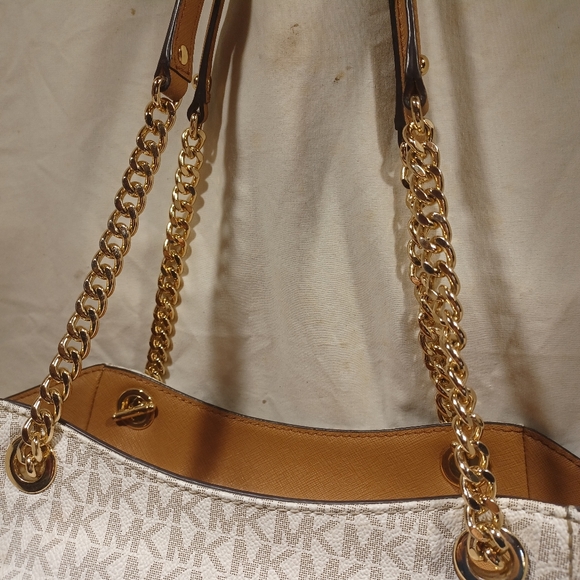 Michael Kors Signature Shoulder Bag - Picture 6 of 11